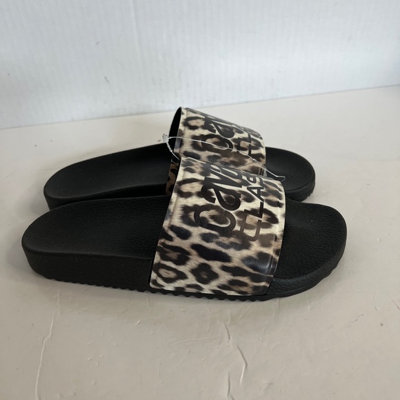 New Cavalli Class Womens Animal Print Slide Sandals - Picture 2 of 7
